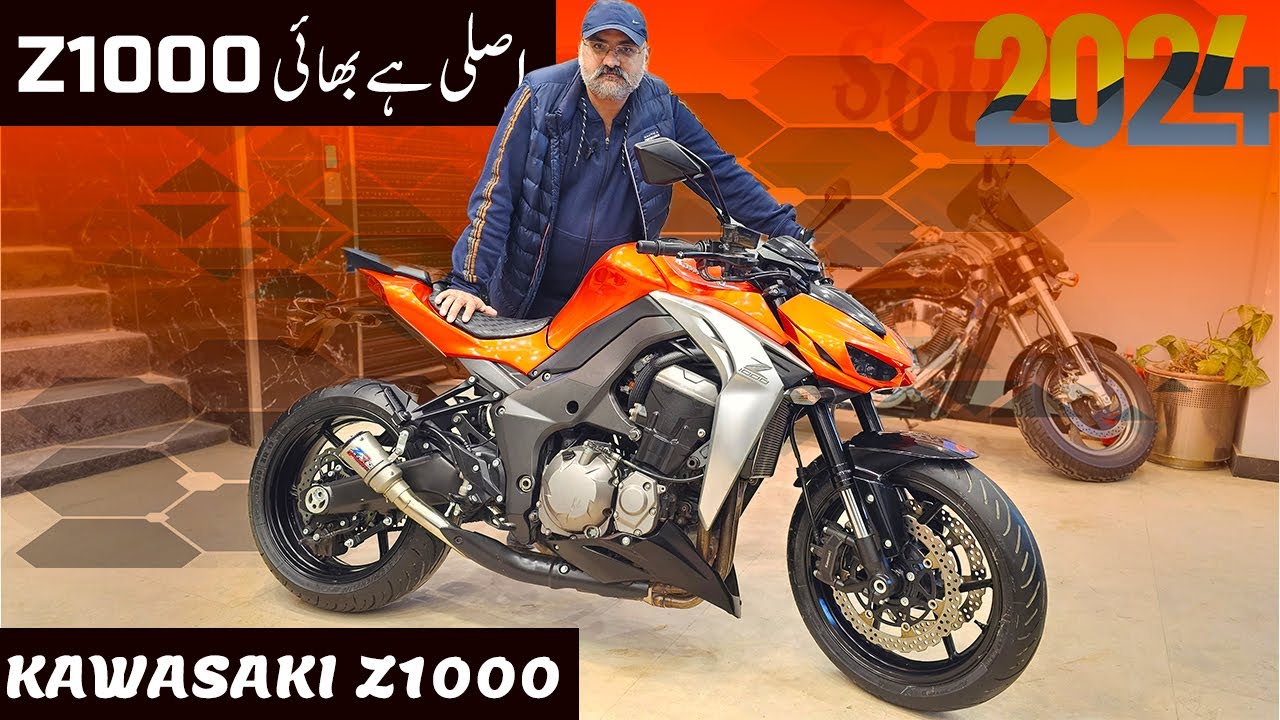 Original Kawasaki Z1000 2024 Model Top Speed And Full Review