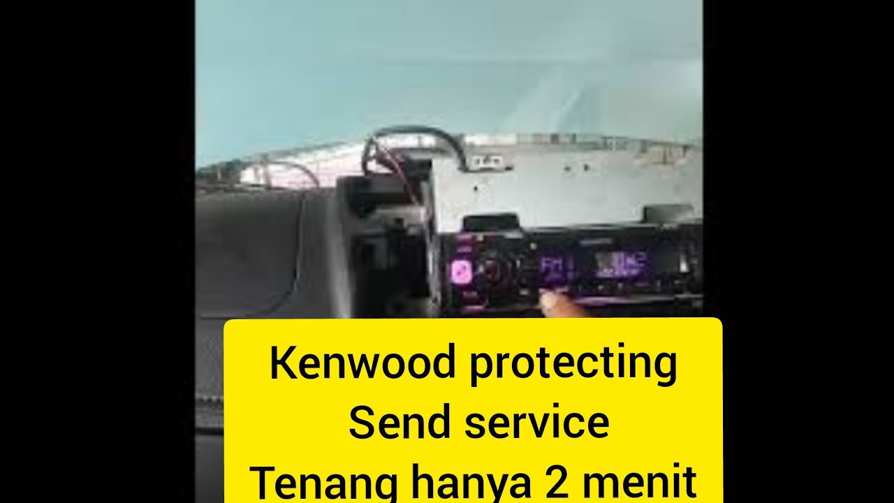 PERBAIKI SENDIRI RADIO KENWOOD PROTECTING SEND SERVICE - YouTube