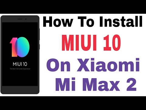 Miui 10 mi max 2