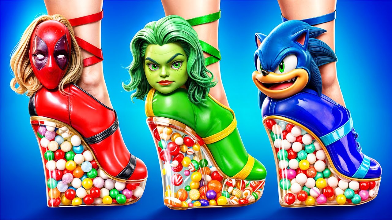 الأبطال الخارقين المزيفين مقابل الأبطال الخارقين الحقيقيين ! تحدى التسلل السهل للسينما !