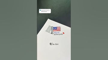 Draw the SUBCRIBER flag  #flag #tutorial #shorts #trending