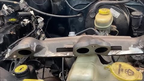 Jeep wrangler 2.5 exhaust manifold replacement