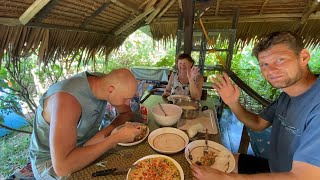 Cooking TORTANG TALONG with Andrei Filipinez and MAMA OLGA!