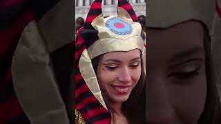 Cleopatra mask at Venetian carnival