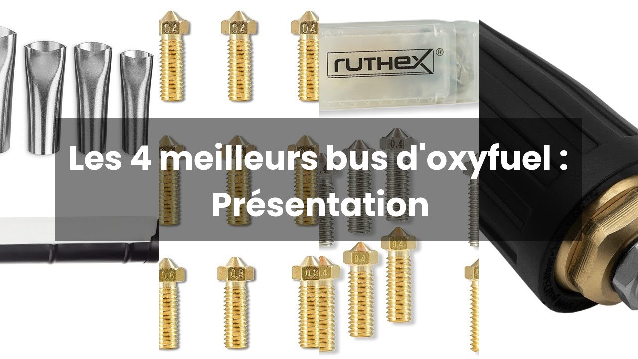 ruthex Volcano buse d'imprimante 3D [12 pièces] | 6x buses en laiton 6x  buses en acier inoxydable | 1,75 filament | pour les imprimantes 3D par