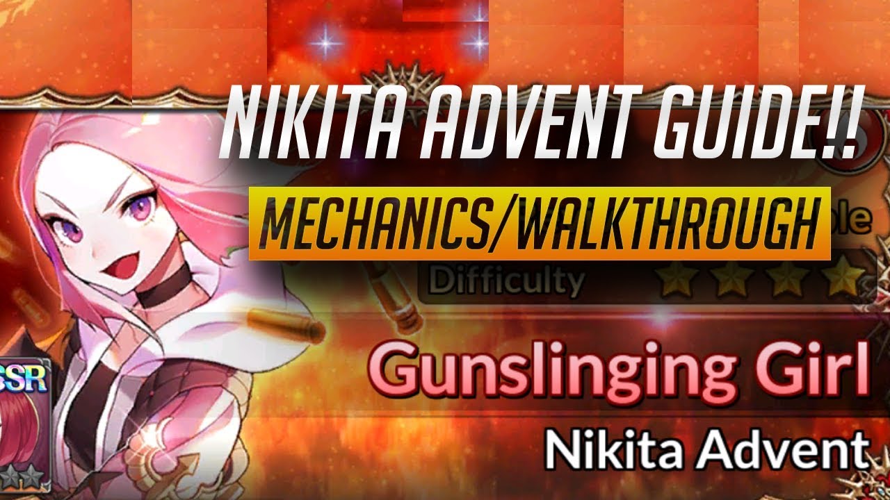 [KC] Nikita Advent Dungeon Guide! Mechanics/Walkthrough | The Gunslinging Girl!  [Knights Chronicle]