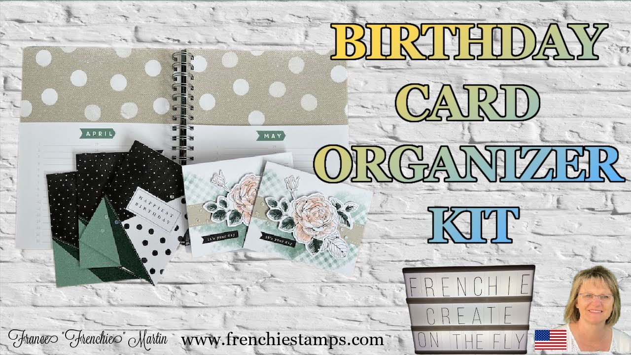 Birthday Card Organizer Kit YouTube Birthday card organizer kit youtube