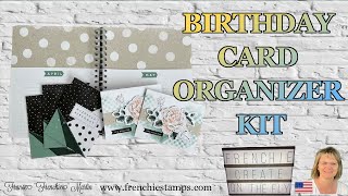 Birthday Card Organizer Kit
