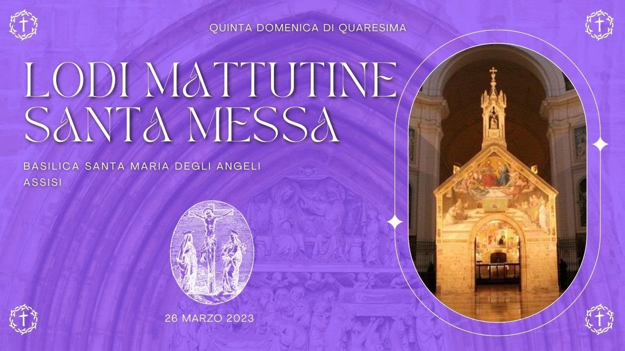 ore 7:00 - Lodi mattutine e Santa Messa - Basilica Santa Maria degli