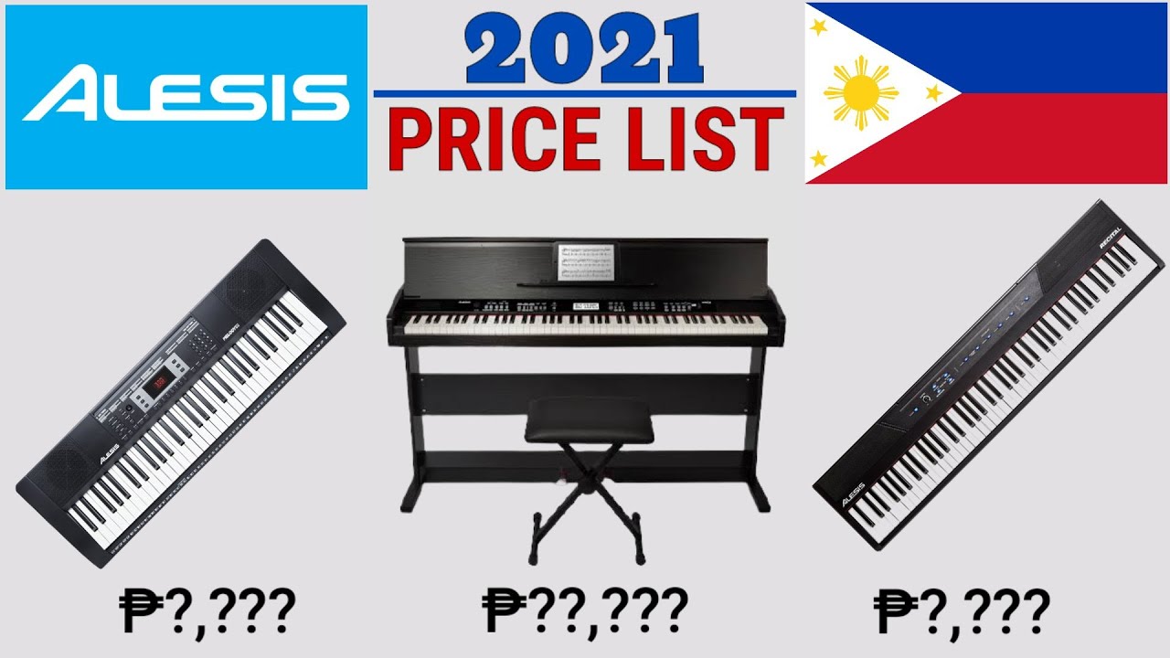 ALESIS PIANO PRICE LIST PHILIPPINES 2021 YouTube