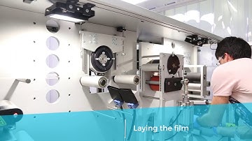 Pilot line for continuous roll-to-roll NIL processes on flexible substrates