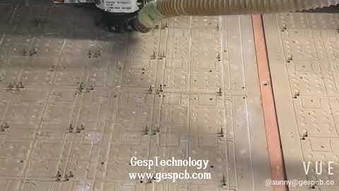 PCB Manufacturing Process-Routing board