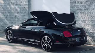 2008 BENTLEY CONTINENTAL GTC MULLINER WITH MANSORY MODIFICATIONS CONVERTIBLE TOP OPERATION