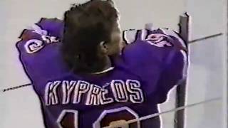 Chris Simon vs Nick Kypreos Rough
