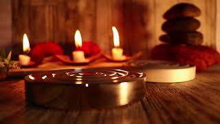 Flute Meditation Music &amp; Candles Spinners - Yoga music Meditation Music Relax Mind Body - Deep Sleep
