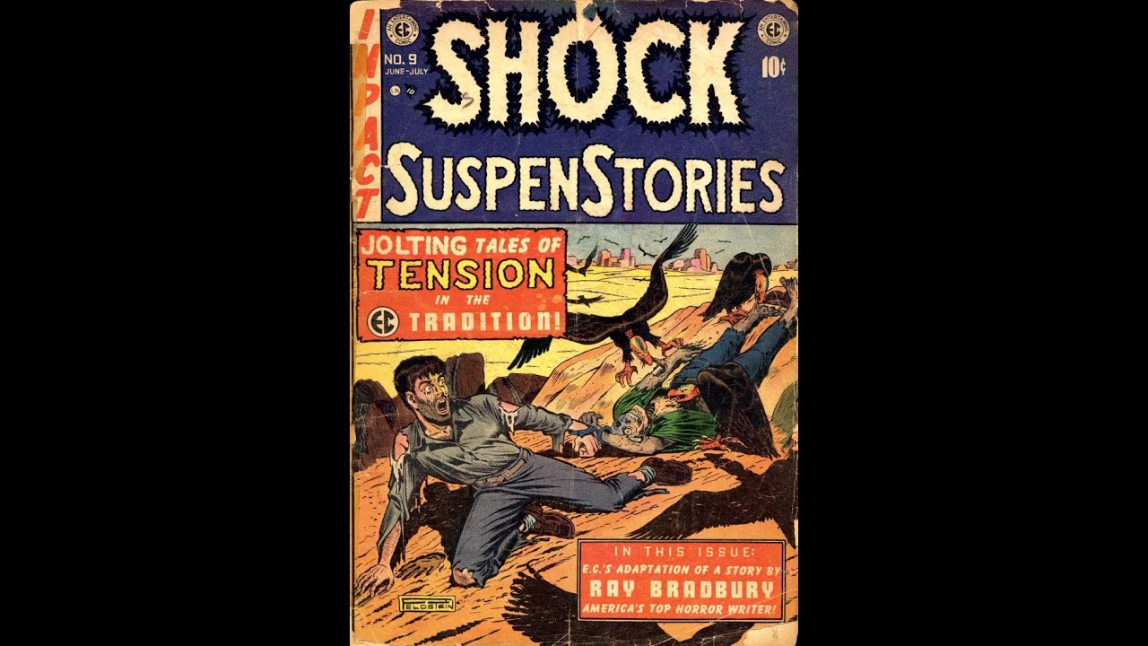 EC SHOCK SUSPENSTORIES #9 1953 (Cover to Cover) 1950s Comics