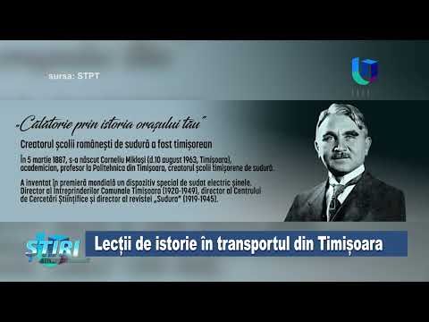 Lecții de istorie în transportul din Timișoara