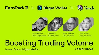 Boosting Trading Volume: EarnPark x 1inch x Bitget Wallet