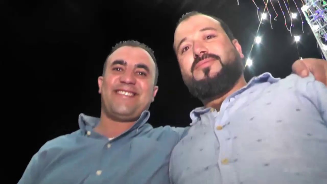 الفنان نضال ابو ساطي والفنان خيري حاتم سهرة العريس زكريا العوادين