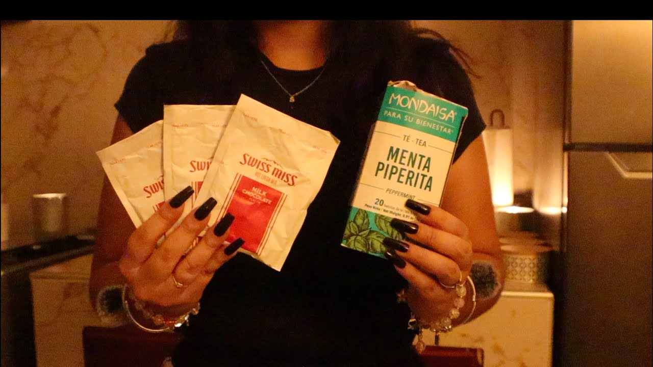 ASMR RP Making You a Late Night Tea/Relaxing Soft Spoken, Bracelet Sounds, & Rummaging💆🏻‍♀️😴