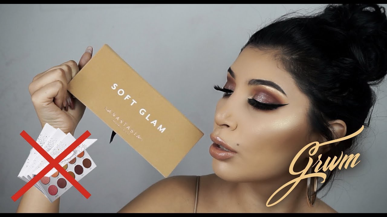 GRWM#9 PALETTE SOFT GLAM ABH + GOSSIP (Amore a distanza, Collezione Chanel uomo ecc)  ✨🙊MelissaTani