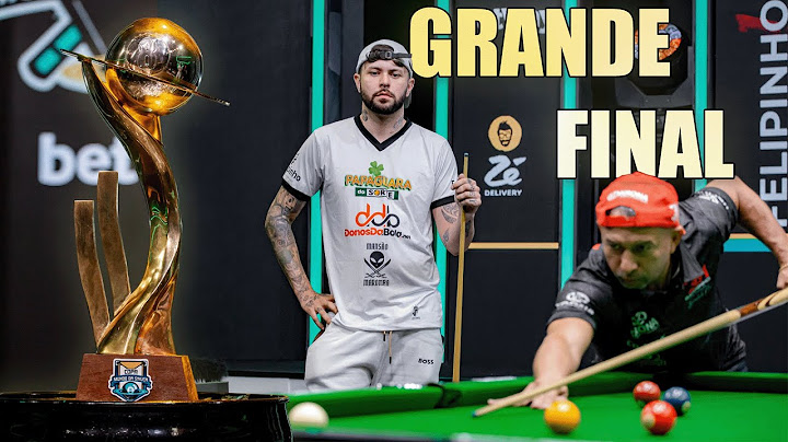 Grande final Copa Mundo da Sinuca | Baianinho de Mauá vs Felipinho 🎱