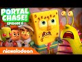 SpongeBob, Danger Force & The Loud House FINAL Battle w/ the Slime Monster! 🌀 | Portal Chase 6 | NCU