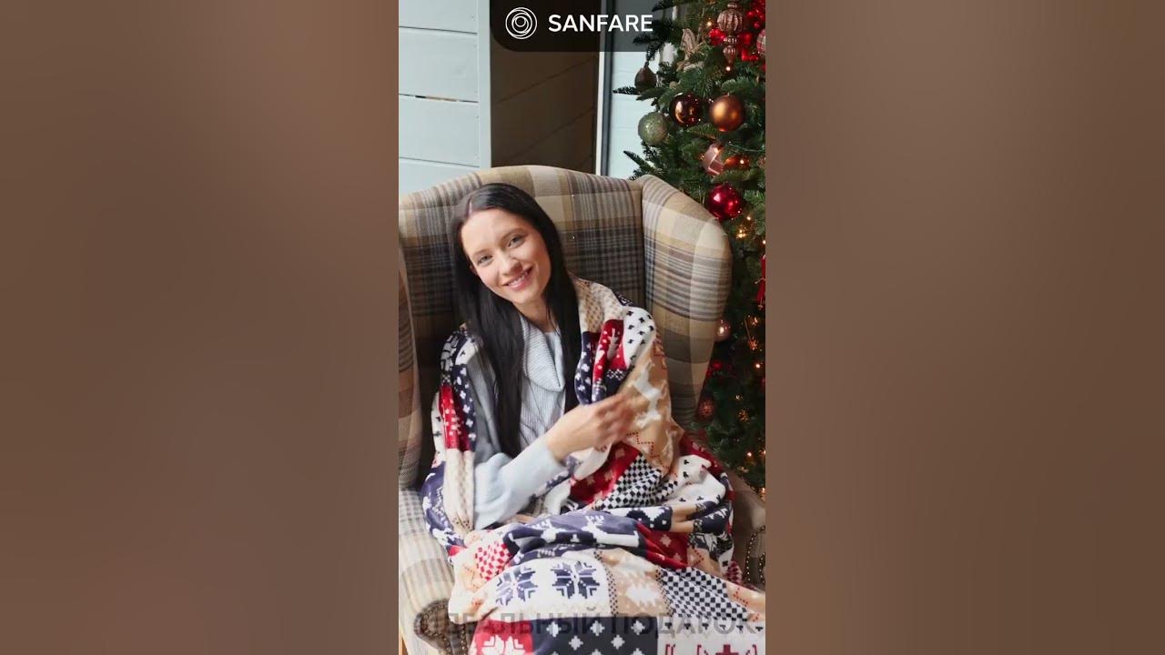 Пледы Sanfare - YouTube