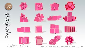 SVG PROJECT SCRAPBOOK CARDS ASSEMBLY  TUTORIAL | LPP | N6