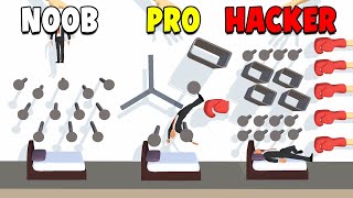 NOOB vs PRO vs HACKER ​in Falling asleep