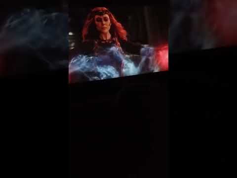 scarlet witch absorbed American chavez power scene #scarletwitch #multiverseofmadness #marvel