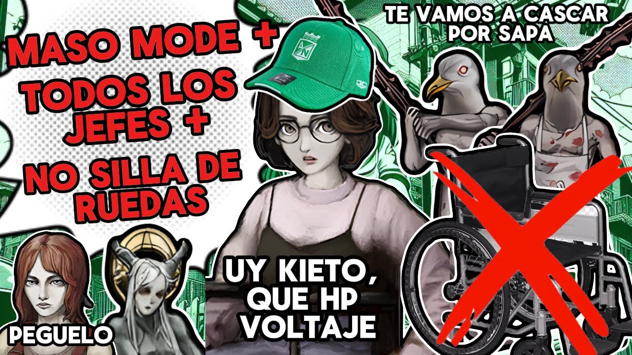 ¡ME PASÉ el MASO MODE Con OLIVIA SIN SU SILLA DE RUEDAS - Fear and Hunger Termina