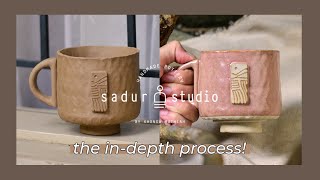 How I Make Handmade Ceramic Mug at Home: from Beginning to End — Slow and Mindful.