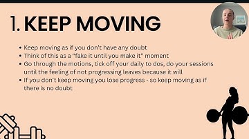 Week 8 Overcoming doubt