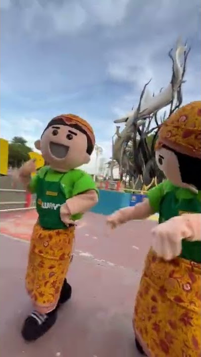 Joget lucu TIK TOK SUBWAY