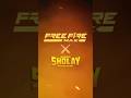 Free Fire × Sholay Official Trailer | Kitne Aadmi The? 🤯 #freefire #shortsfeed