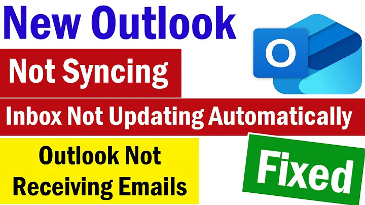 How to Fix Microsoft Outlook Not Syncing | How To Fix Outlook Inbox Not Updating Automatically