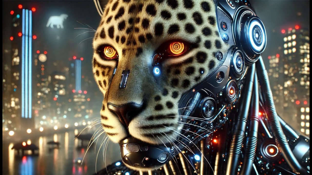 Shocking post-singularity world where humans fuse with machines and animals!