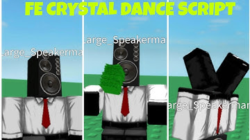 Fe Crystal Dance script | Arceus X Roblox