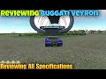 Reviewing New Buggati Veyron - Car Simulator 2 | Reviewing All Specifications