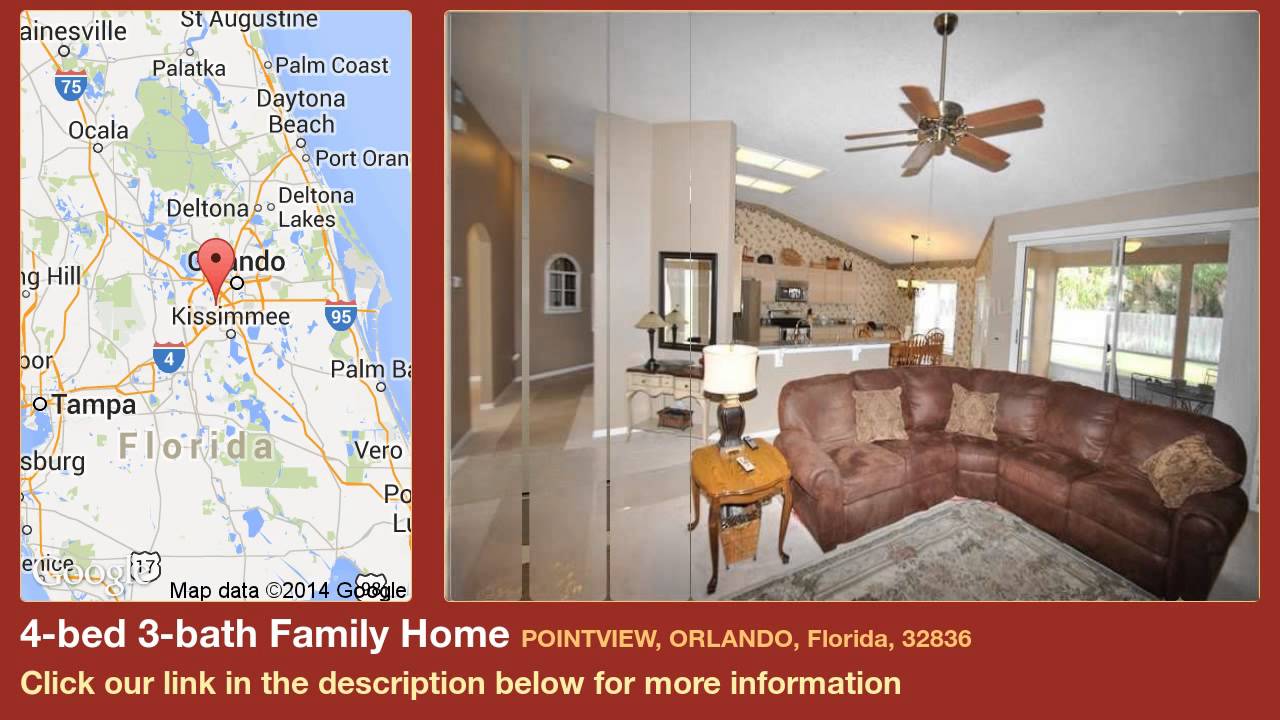 new homes in houston 4-bed 3-bath Family Home for Sale in Orlando, Florida on florida-magic.com
