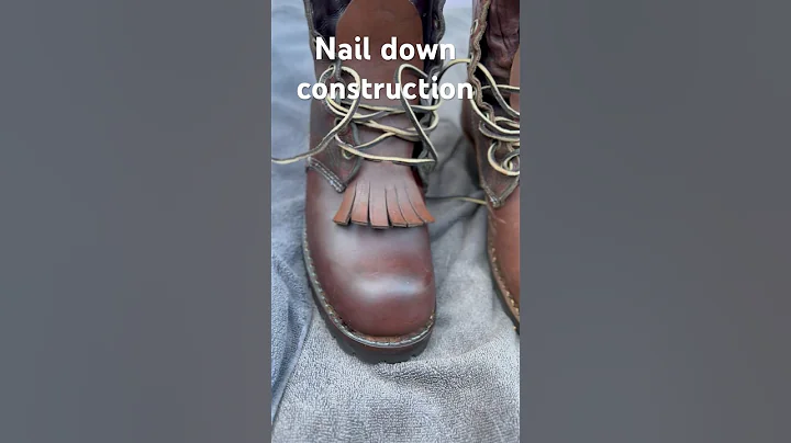 Nicks boots pays homage to oldest boot company #logger #workboots #chainsaw @nicksboots #shorts