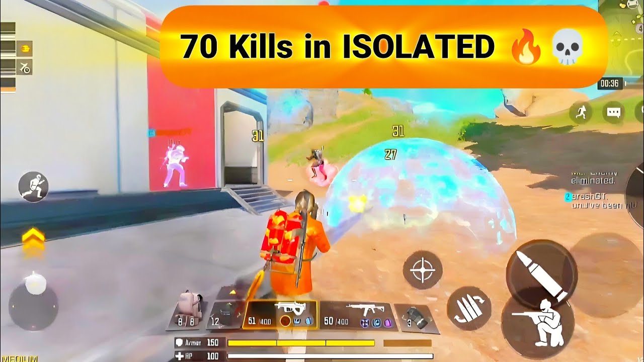 70 Kills in ISOLATED – Epic Battle Royale Gameplay | COD Mobile