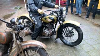 Original Unrestored Harley-Davidson 1935