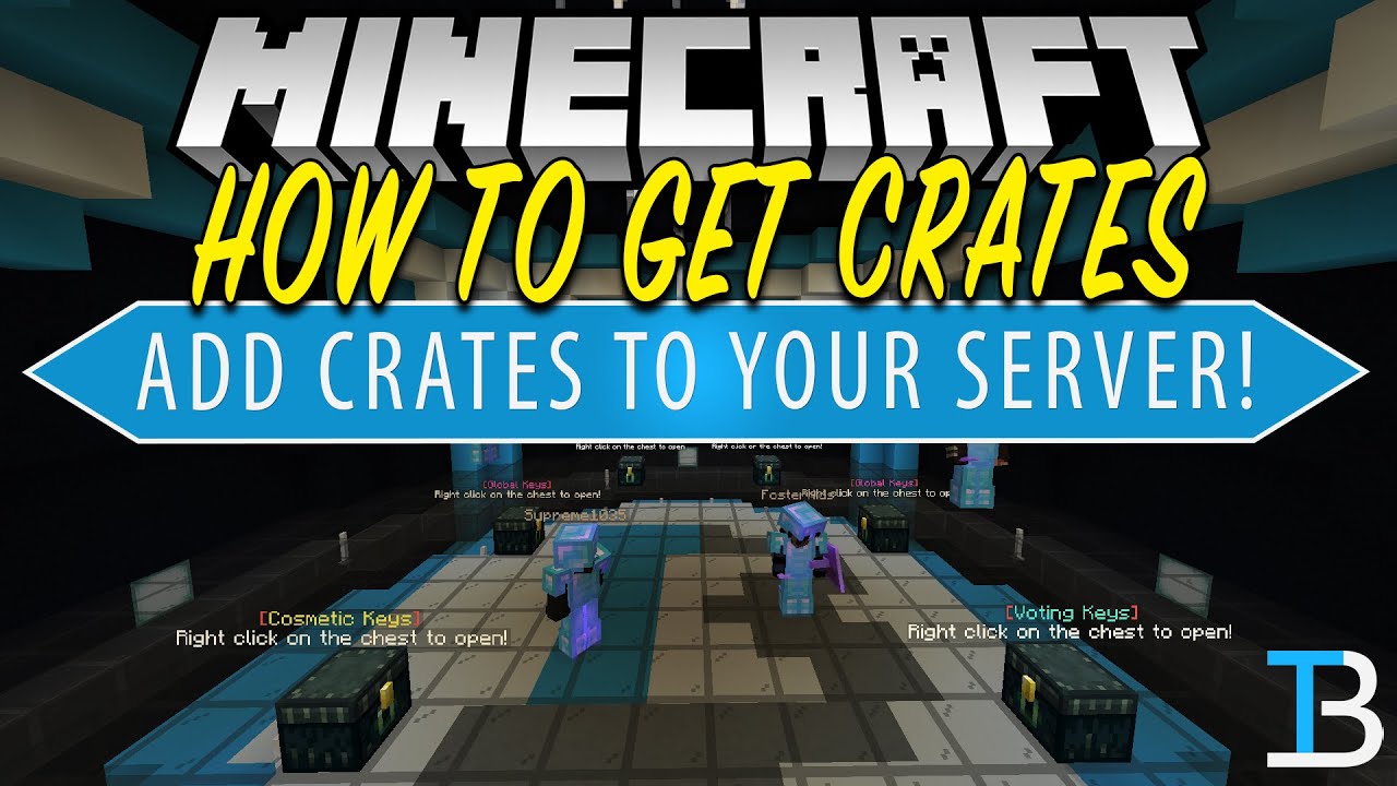 How to add crates to your minecraft server youtube