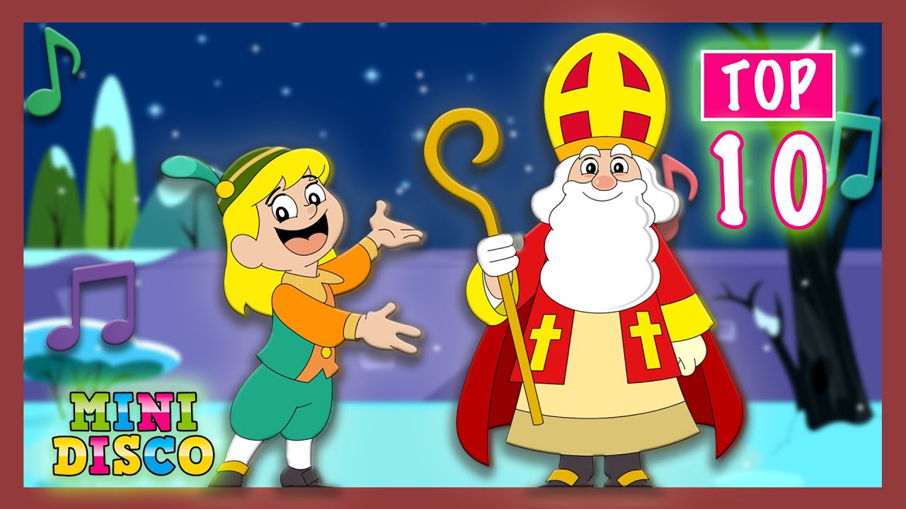 Top 10 Beste Sinterklaasliedjes 🎅 | Compilatie | Minidisco
