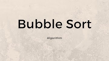 Bubble Sort Bangla Tutorial