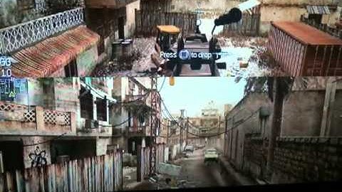 coall of duty 4 modern warfare split screen