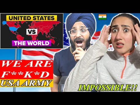 Indians Reacts to The United States (USA) vs The World - Who Would Win? Military Comparison