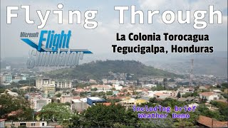 Flying Through:  Series HONDURAS